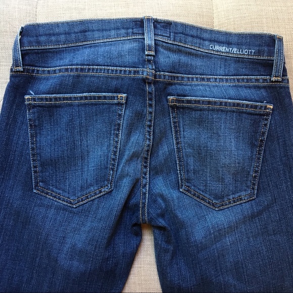 Current Elliott The Rolled Skinny Ruby Loved Jeans - Picture 8 of 8